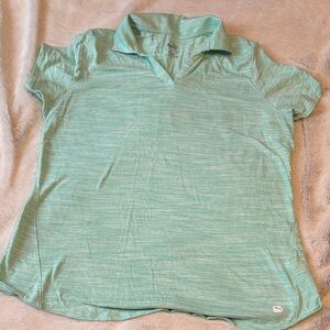 Woman’s Puma Green Polo Shirt